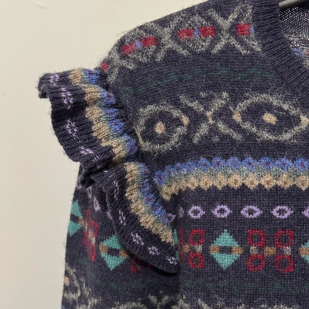 Polo by Ralph Lauren Multicolor Patterned Sweater - Picture 3 of 8